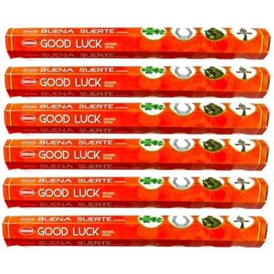 Image of KRISHAN Good Luck Incense Whole Box 120 Sticks