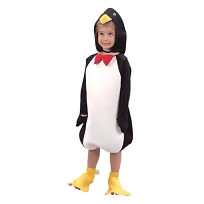 Image of Bristol Novelty CC654 Penguin Comical Costume, Medium (Age 5 7 Years)