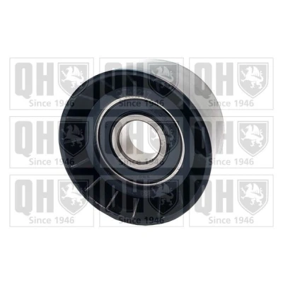 Image of 7700071404, 8200071404, 8200285009, 8200947837, 8200981266 Idler Pulley QUINTON HAZELL QTA1217 RENAULT: MASTER 2 Kasten, TRAFIC Bus