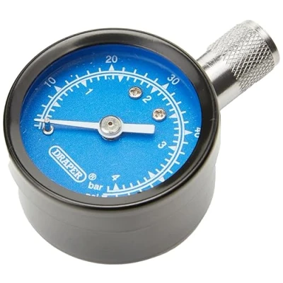 Image of Draper 69923 Tyre Pressure Gauge, Packaging may vary