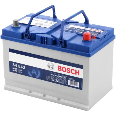 Image of Bosch S4E42 Car Battery 85A/H 800A Efb Technology Adapted for Vehicles with Start/Stop System