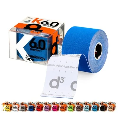 Image of d3 K6.0 Kinesiology Tape (Royal Blue, 1 Roll)