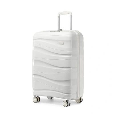 Image of Kono Cabin Suitcase Hand Luggage Lightweight Polypropylene Hard Shell Carry On with TSA Lock Spinner Wheels