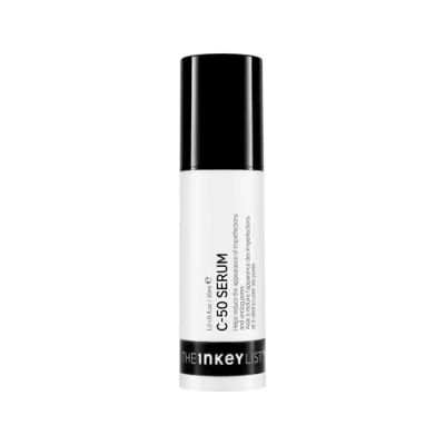 Image of The Inkey List C 50 Serum 30ml Blemish Night Treatment Unclogs Pores Fragrance Free Suitable For All Oily Skin