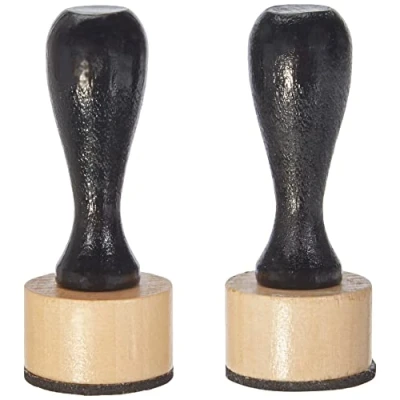 Image of Ranger TAC62158 Alcohol Ink Mini Applicator Tools, 17.8 x 10.2 3.5 cm, Wood, Multi Colour