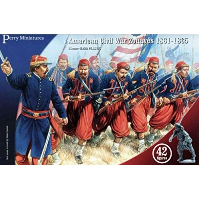 Image of PMACW70 Perry Miniatures 28mm American Civil War Zouaves model soldiers