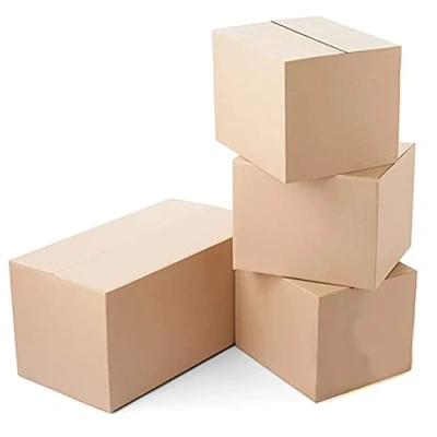 Image of 100 x Small Postal Shipping Cardboard Boxes Packing Mailing Carton 7x5x5&quot;