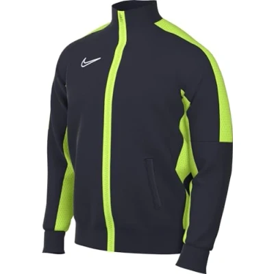 Image of NIKE DR1681 452 M NK DF ACD23 TRK JKT K Jacket Men&#039;s OBSIDIAN/VOLT/WHITE Size S