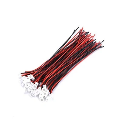 Image of 20 Sets/Pack Micro JST 1.25MM 2 Pin/3 Pin Male&amp;Female Connector Plug with Wires Cables for Circuit Board(2Pin Male&amp;Female)