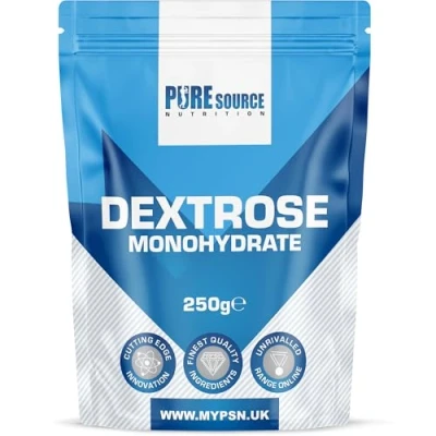 Image of 100% Pure Dextrose Powder Energy Drink Supplement Carbohydrate Glucose Brewing Sugar Powder, Wine Beer Making by Source Nutrition (250g)