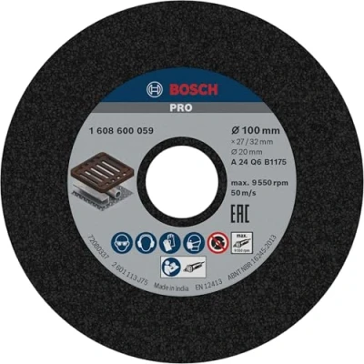 Image of Bosch 1608600059 Grinding Wheel for Straight Grinders
