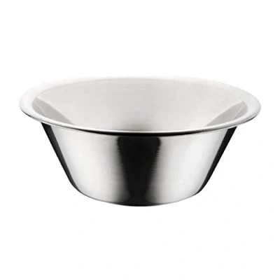 Image of Vogue General Purpose Bowl 1Ltr 6.5 Stainless Steel Kitchen Dish Restaurant