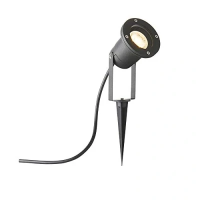 Image of Saxby Opaz MV 50W Black Die Cast Aluminium IP54 Adjustable Outdoor Garden Spike Light