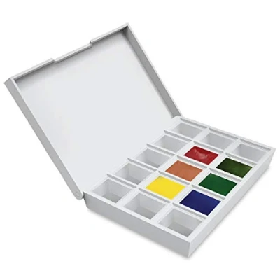 Image of Daniel Smith 285650005 Hand Poured Watercolour Half Cross Set