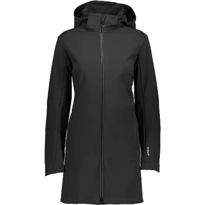 Image of CMP Woman Parka ZIP HOOD Soft shell jacket, Women&#039;s, Size: 20, Nero