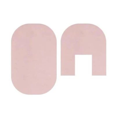 Image of Melody Jane Dolls House Pink Bath Mat Set Miniature Bathroom Accessory 1:12