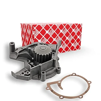 Image of 9569623880, 9569623880SK, 9604708880, 9629110980 Water pump FEBI BILSTEIN 39880 20 Cast Aluminium with seal Plastic PEUGEOT: 406 Estate, Saloon
