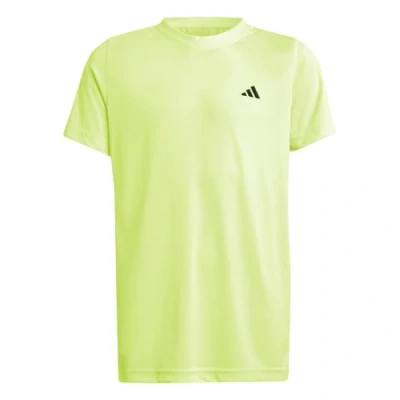 Image of adidas Boy&#039;s Boys Club Tennis T Shirt, Lucid Lemon, 5 6 Years