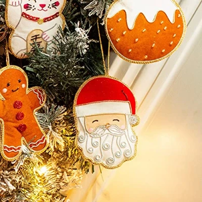 Image of Sass &amp; Belle Santa Zari Decoration
