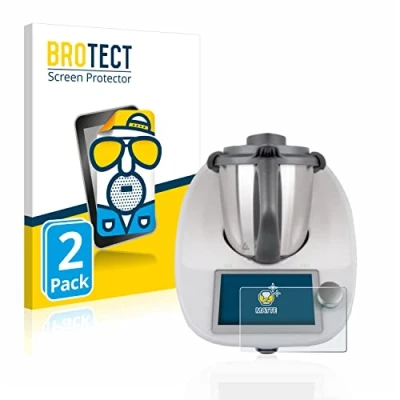 Image of brotect Screen Protector Anti Glare compatible with Vorwerk Bimby TM6 (2 Pack) Matte, Fingerprint Protection Film