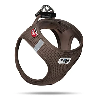 Image of Curli Vest Harness Air Mesh Brown 2XS
