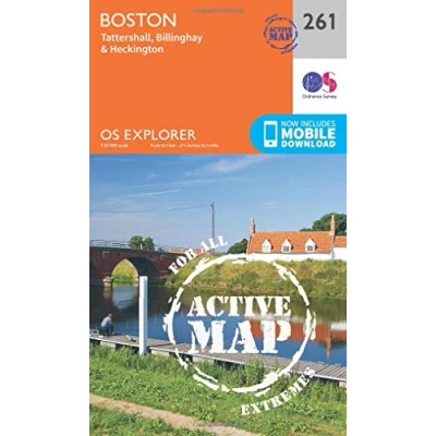 Image of Explorer Active 261 Boston Map With Digital Version