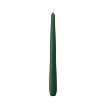 Image of Price&#039;s Candles Tapered Dinner Pack of 50 Evergreen Dripless Unscented 7 Hour Burn Time