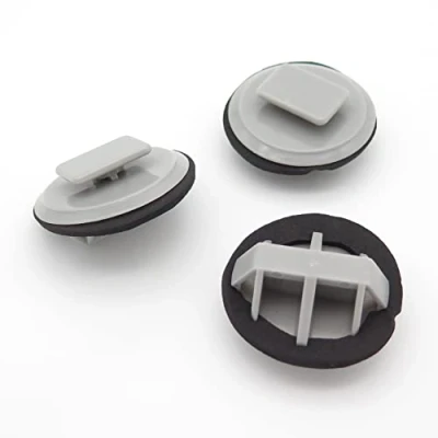 Image of VVO Fasteners Grey Plastic Side Skirt, Sill Moulding Cover Trim Clips for Mazda MX 5, 3, CX RX 8, 2, (Pack of 10)
