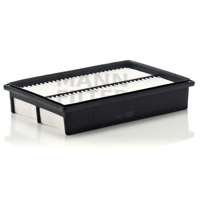 Image of LF5013Z40, LF5013Z409A, LF5013Z40A Air Filter MANN C 2841 53mm 187mm 276mm Insert MAZDA: 5, 3 Hatchback, Hatchback
