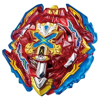 Image of TAKARA TOMY B 200 Burst Ultimate Starter Gyphoid Excalibur .Xn.Sw&#039; 1 + Booster Gatling Dragon .Kr.cm&#039; 10 Bay Random Stickers
