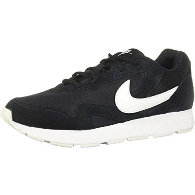 Image of Nike Delfine, Men&#039;s Trail Running Shoes Shoes, Multicolour (Black/White 001), 10 UK (45 EU)