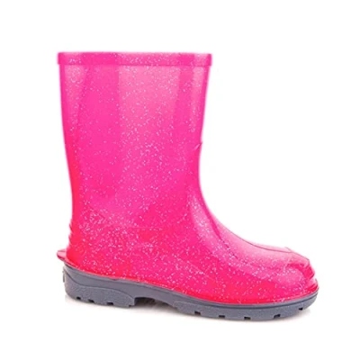Image of LEMIGO Oli Children&#039;s Wellington Boots Rain Boots, Elza Pink, 4 UK Child
