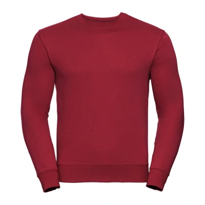Image of Russell Athletic Mens Set in Sweatshirt (Classic Red) Size Medium
