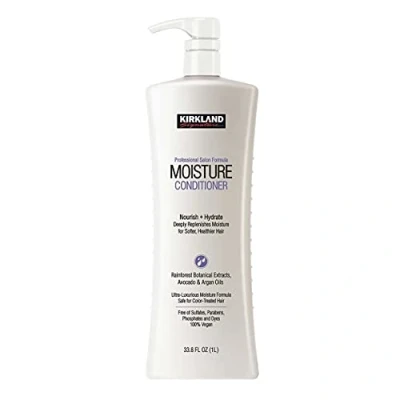 Image of Kirkland Signature Professional Salon Formula Moisture Conditioner 33.8 Ounce Bottle