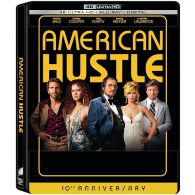 Image of Hustle 10th Anniversary SteelBook (4K Ultra HD + Blu ray Digital) [4K UHD]