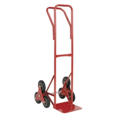 Image of Sealey Sack Truck Stair Climbing with Solid Tyres 150kg Capacity
