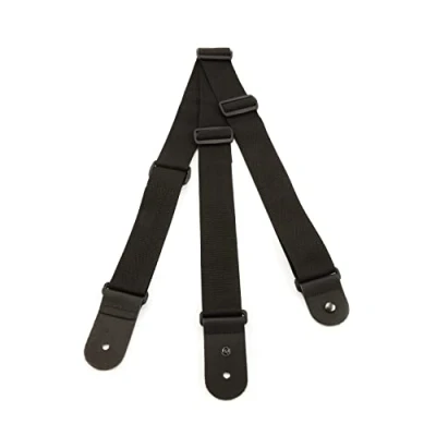 Image of D&#039;Addario Accessories Guitar Strap Electric Strap, Acoustic &amp; Bass Dare Style Black