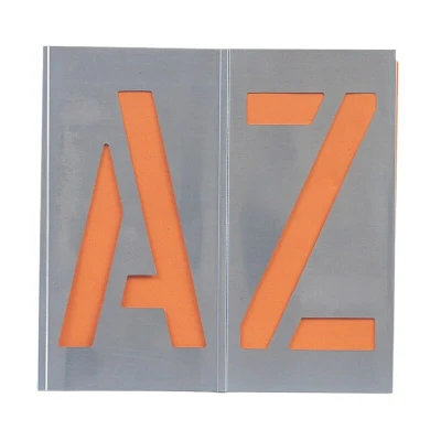 Image of Pryor 3&quot; Letter Interlocking Stencils (Set)
