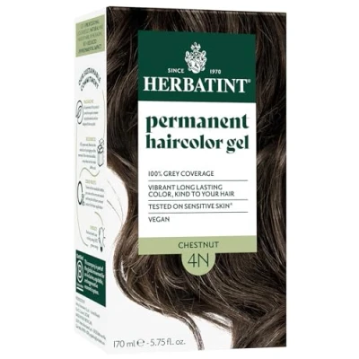 Image of Herbatint 4N Chestnut Permanent Hair colour 170ml