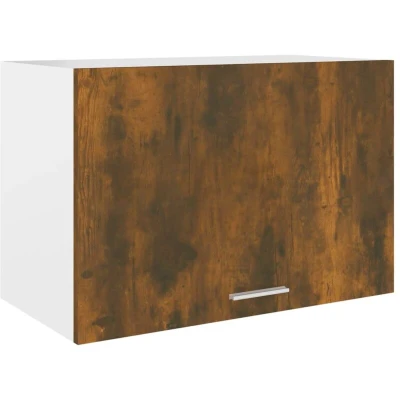 Image of vidaXL Hanging Cabinet Smoked Oak 60x31x40 cm Engineered Wood