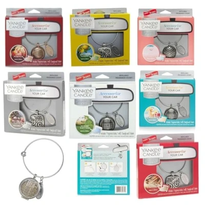 Image of 3x Yankee Candle Charming Scents Car Air Freshener (Lucky Dip from Range of 7)