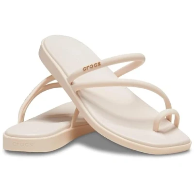 Image of Crocs Women&#039;s Miami Toe Loop Sandal, Dew, 2 UK