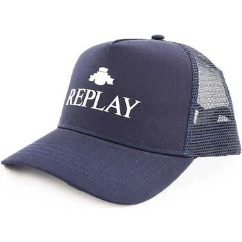 Image of Replay Ax4316 Baseball Cap, 507 Blue, One Size