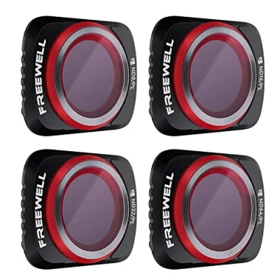 Image of Freewell Bright Day 4K Series 4Pack Filters Compatible with Mavic Air 2 Drone