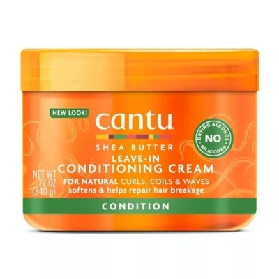 Image of Cantu Natural Hair Leave In Conditioning Cream 12oz Jar (6 Pack)