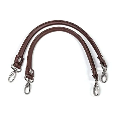 Image of Prym Bag Handle, Dark Brown, 48 cm, Braun, 2 Stück