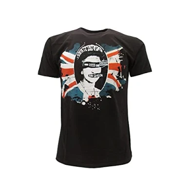 Image of Sex Pistols T Shirt God Save The Queen Punk Rock Official Band (Large)