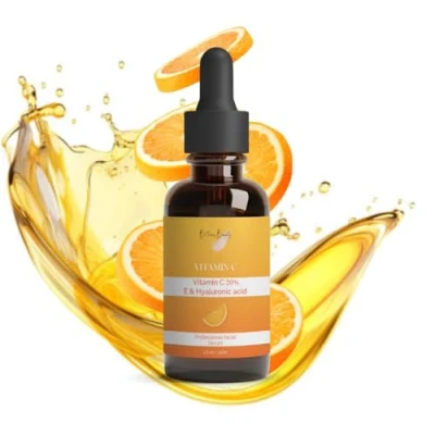 Image of Britain&#039;s Beauty Vitamin C Serum 20% with E &amp; Hyaluronic Acid Anti Aging, Brightening Hydrating Facial Serum, For All Skin Types1 fl. oz (30ml)