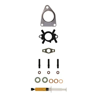 Image of 9682778680 Mounting Kit, charger AJUSA JTC11432 with studs, syringe oil gaskets/seals FORD: Focus 2, MONDEO 4 Turnier, Galaxy Mk2 MPV
