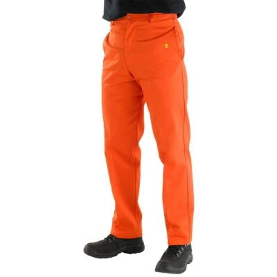 Image of Fire Retardant Trousers Orange 30